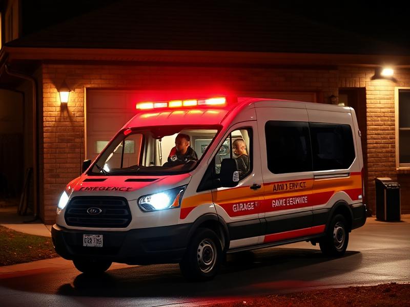 24/7 emergency garage door repair service van in Pembroke NC